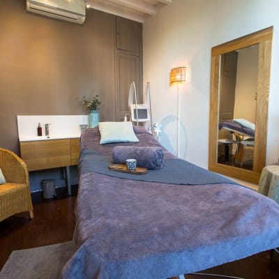 Photo du SPA le pavillon des ondines-Libourne-Gironde-christophe Boury-www.photographe-33.fr- la mise en place avant que le client arrive