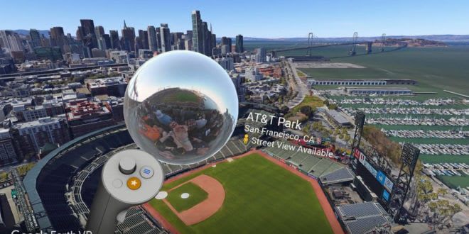 Earth VR permet désormais de voir Google Street View en réalité virtuelle