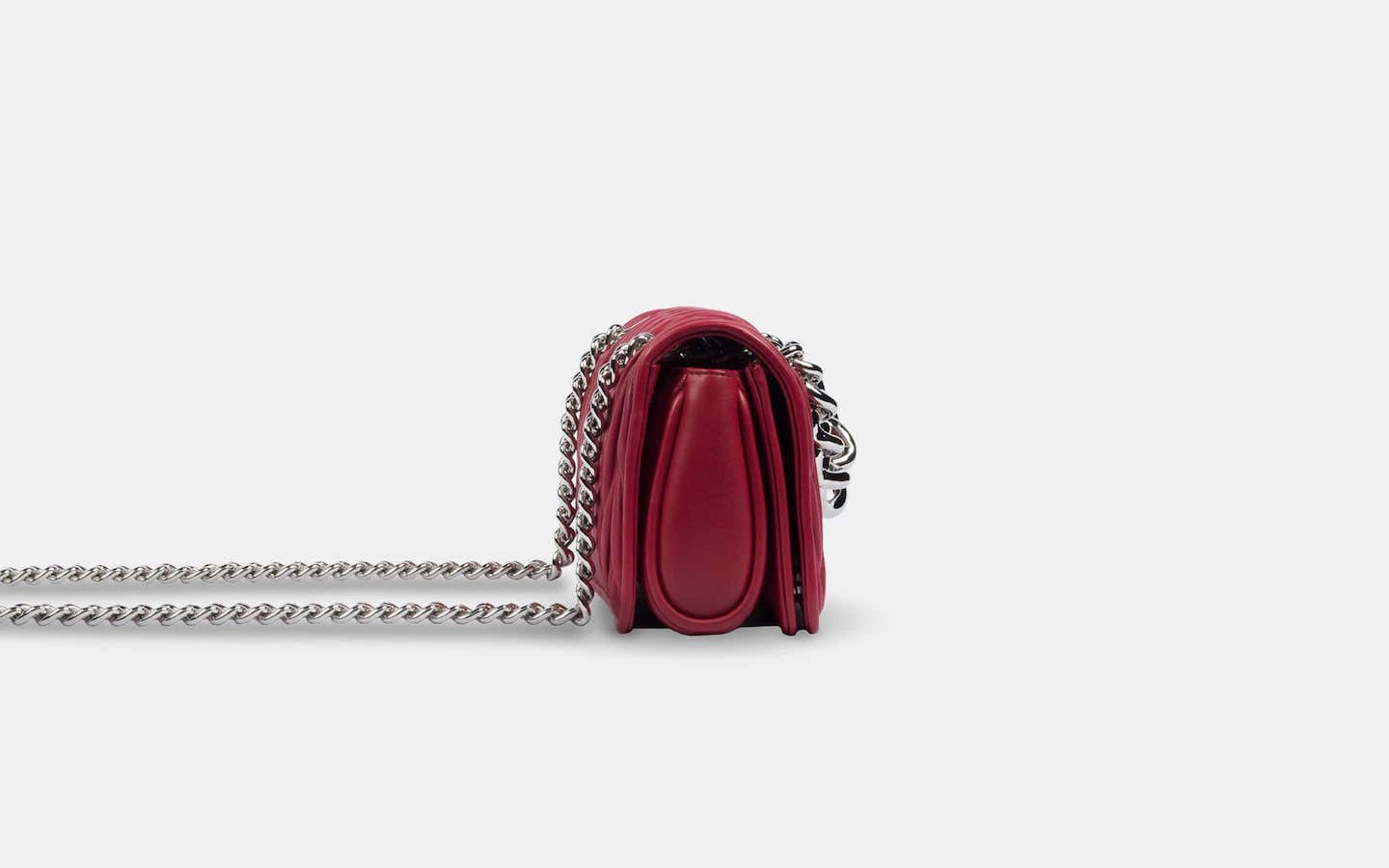 Red Miu Miu Matelasse Shoulder Bag – Designer Revival