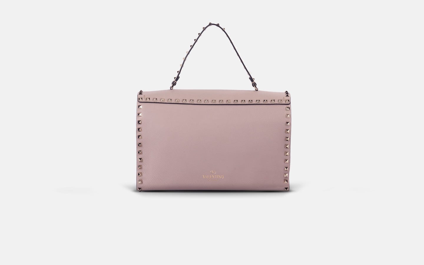 Valentino Small Rockstud Crossbody Bag- Powder Pink