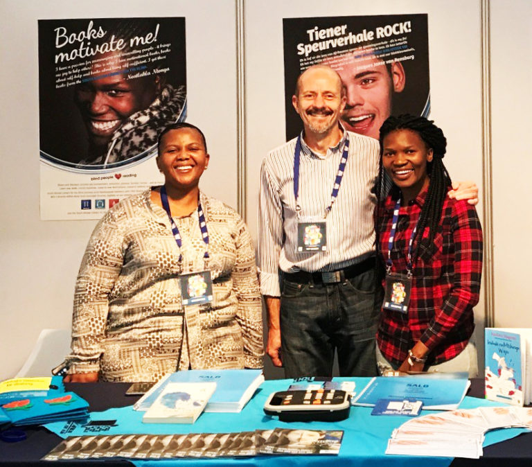 SALB staff at the book fair