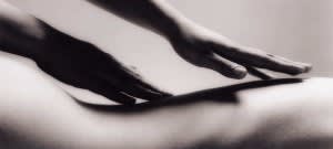 hands massaging