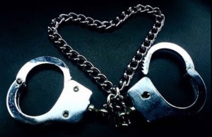 heard handcuffs