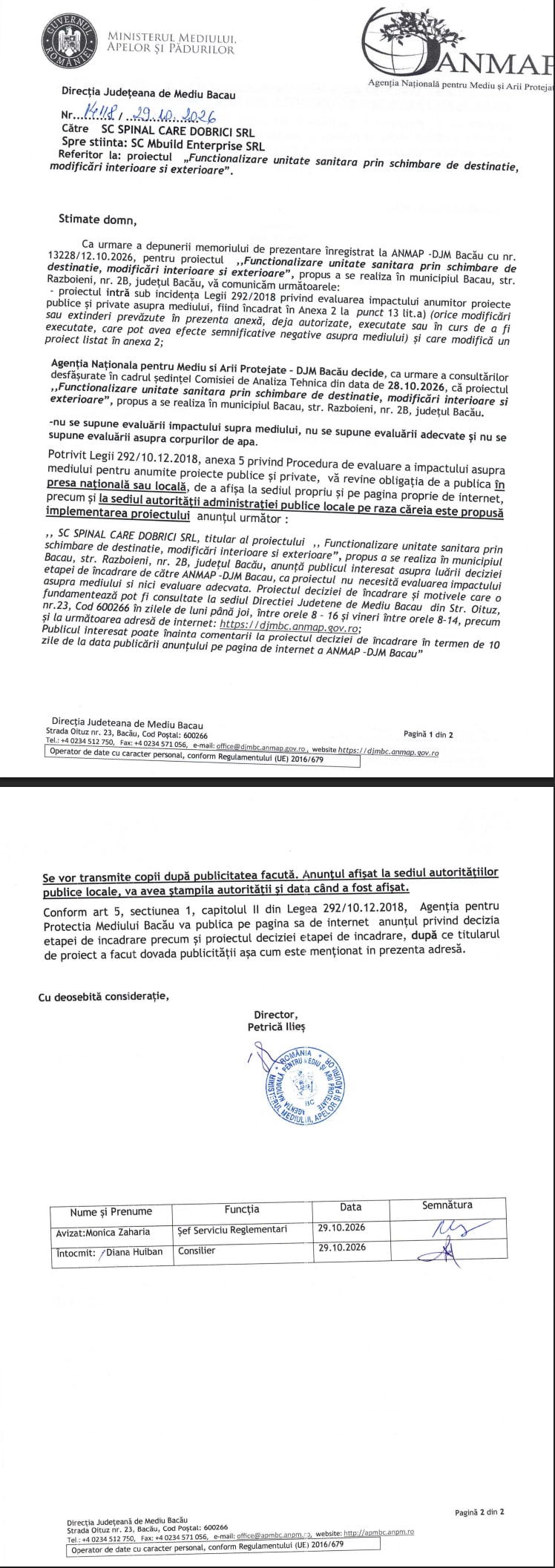 Anunț ANMAP 2