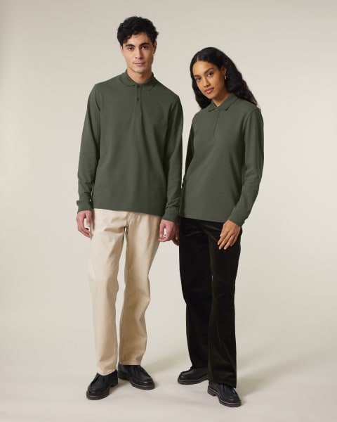 PREPSTER 2.0 LONG SLEEVE - KHAKI - POLOS LONG SLEEVES - UNISEX