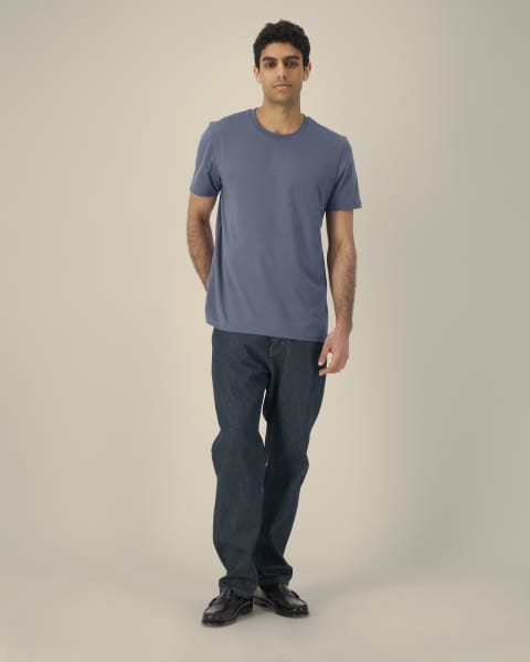 CRAFTER - BLUE GREY - TEE-SHIRTS SHORT SLEEVES - UNISEXE