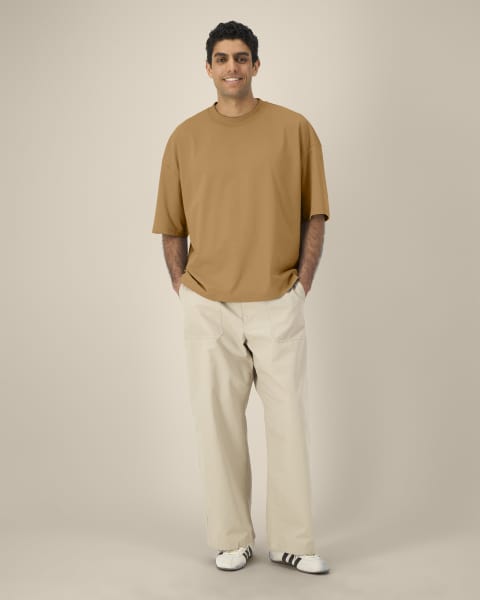 HYPSTER - GROUNDED BEIGE - TEE-SHIRTS SHORT SLEEVES - UNISEXO