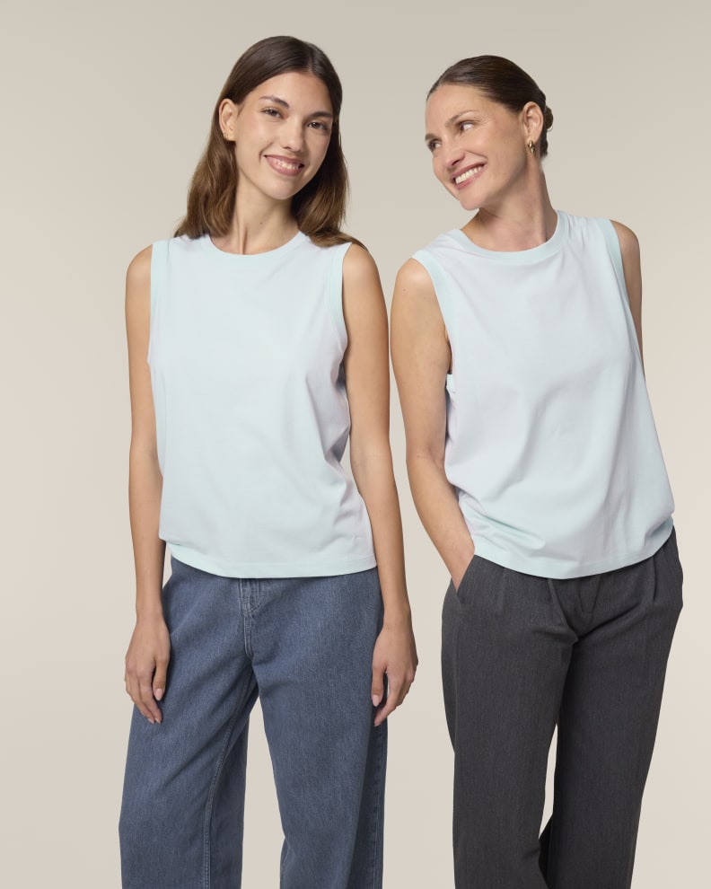 STELLA MIA - BLUE ICE - TEE-SHIRTS TANK - WOMEN