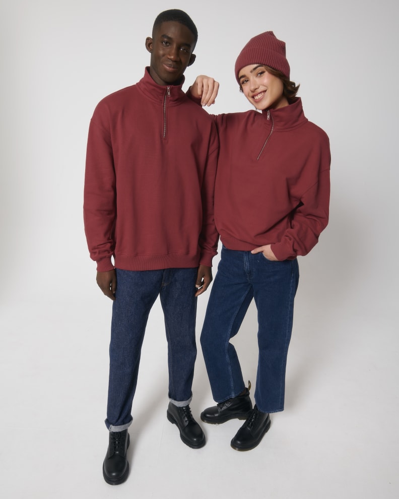 MILLER DRY - RED EARTH - SWEATSHIRTS JACKET - UNISEXO