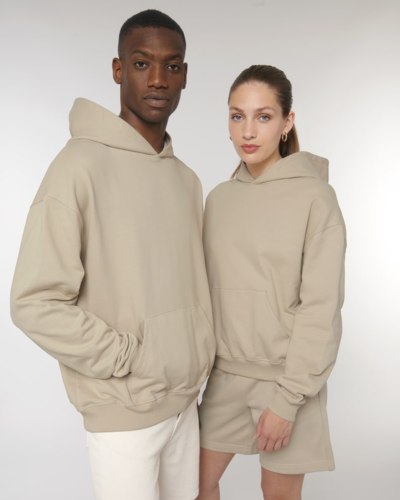  COOPER DRY DESERT DUST L - DESERT DUST - SWEATSHIRTS HOODIE - UNISEX