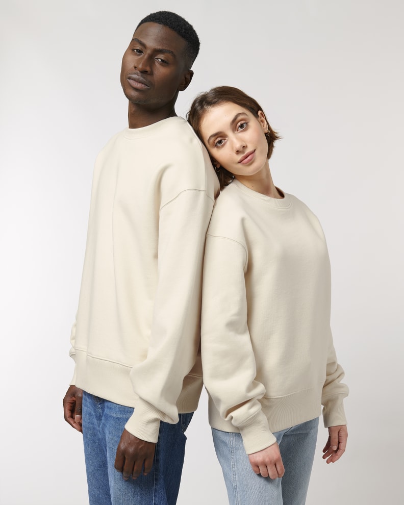 RADDER HEAVY - NATURAL RAW - SWEATSHIRTS CREWNECK - UNISEX