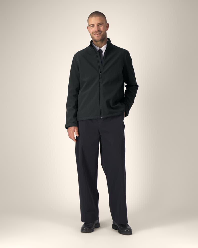STANLEY NAVIGATOR - BLACK - JACKETS SOFTSHELL - MEN