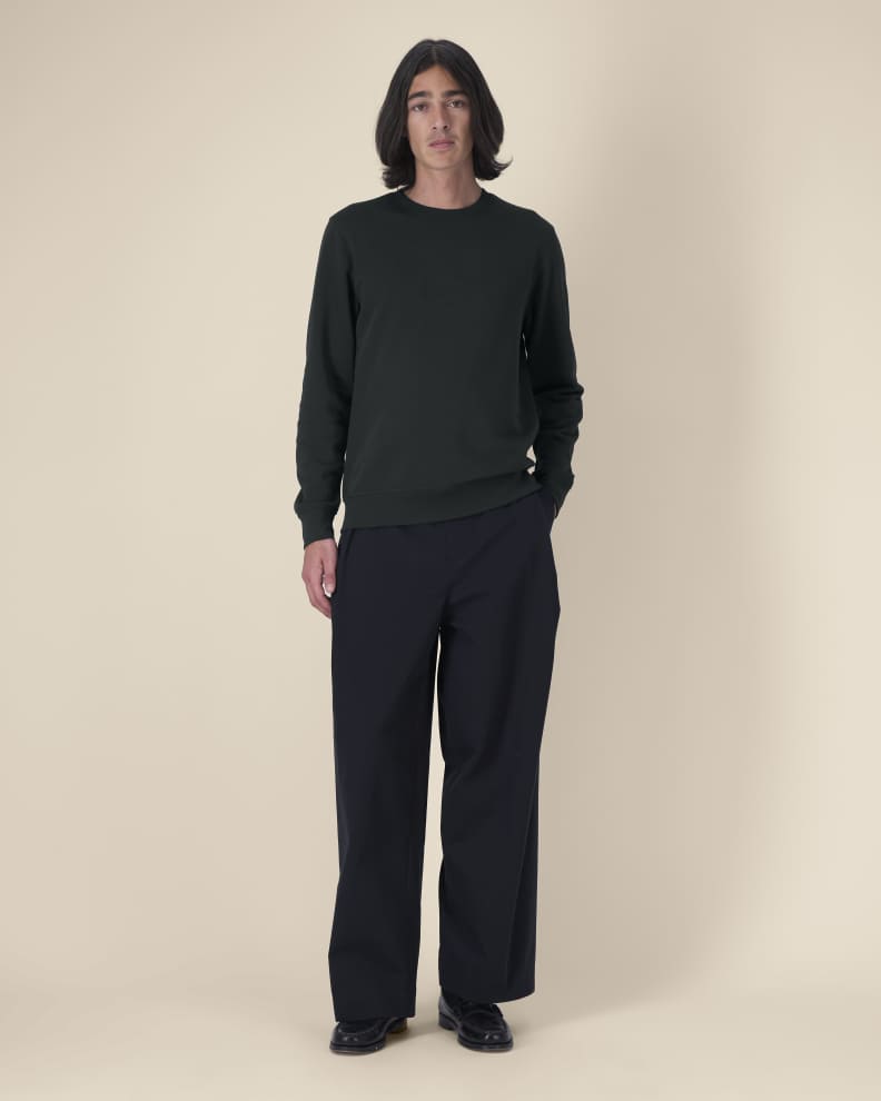 ROLLER - BLACK - SWEATSHIRTS CREWNECK - UNISEX