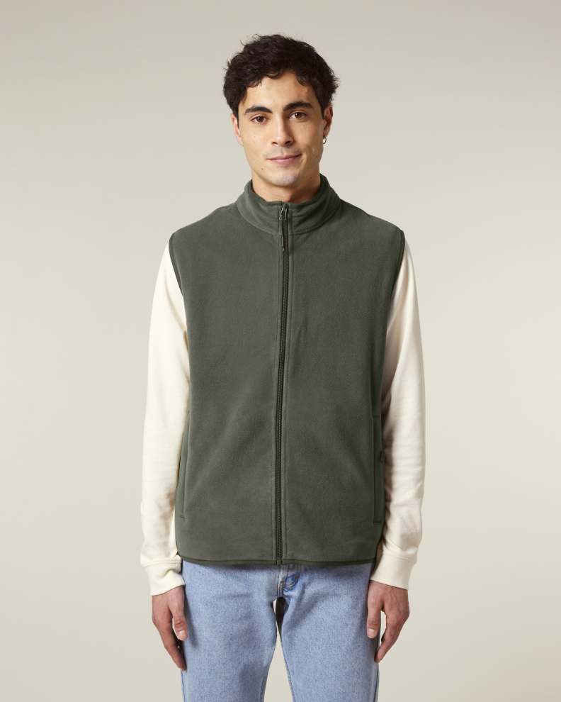 STANLEY QUESTER - KHAKI - JACKETS FLEECE - MEN