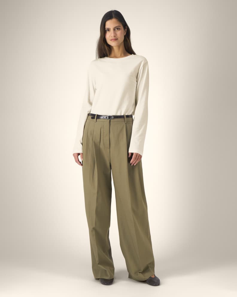 STELLA MUSER LONG SLEEVE - NATURAL RAW - TEE-SHIRTS LONG SLEEVES - WOMEN