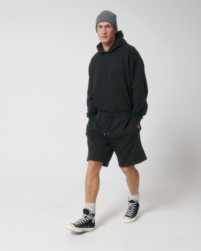 BOARDER DRY - BLACK - SHORTS JOGGING SHORTS - UNISEX