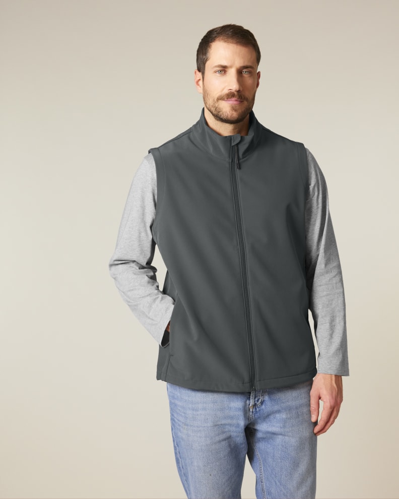 STANLEY TRAIL BLAZER - ANTHRACITE - JACKETS SOFTSHELL - MEN