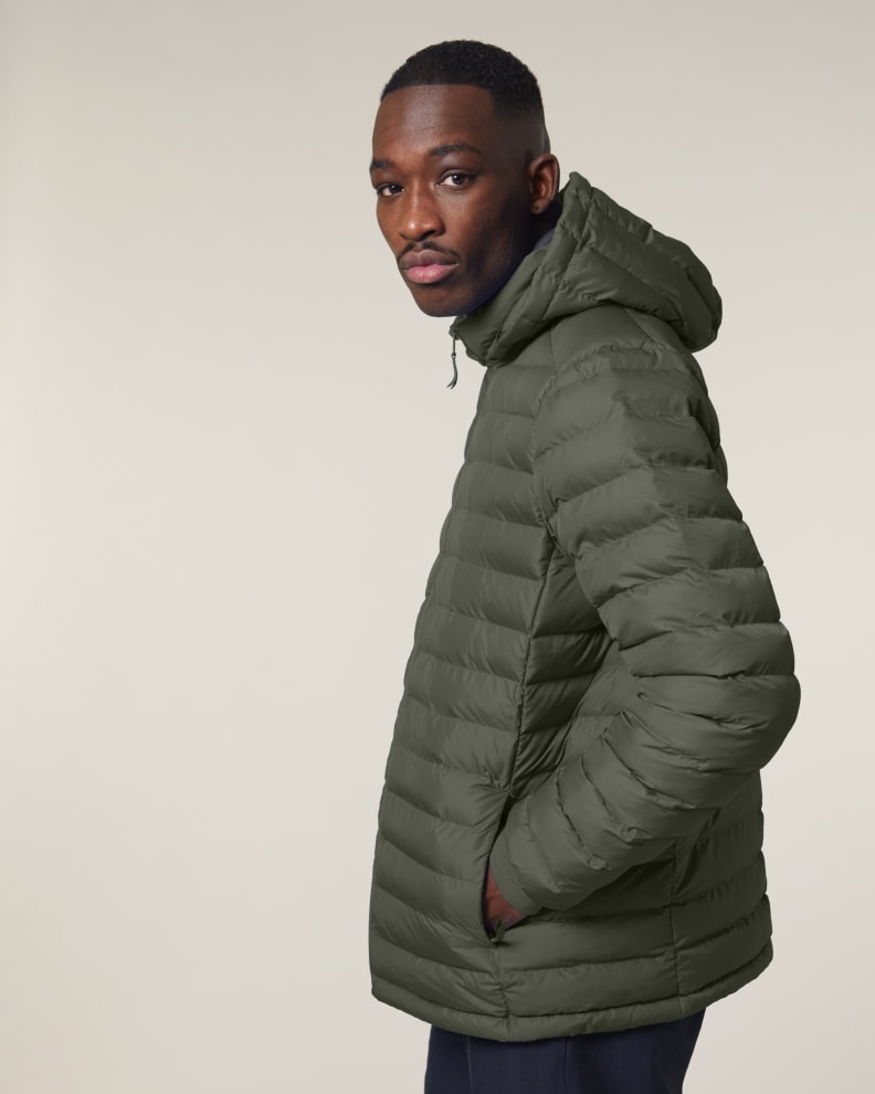 STANLEY VOYAGER - KHAKI - JACKETS LIGHT PADDED - MEN