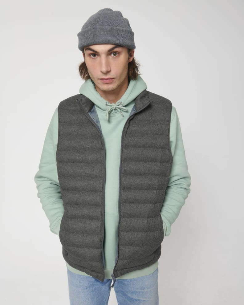 STANLEY CLIMBER WOOL-LIKE DEEP METAL HEATHER GREY L - DEEP METAL HEATHER GREY - MEN