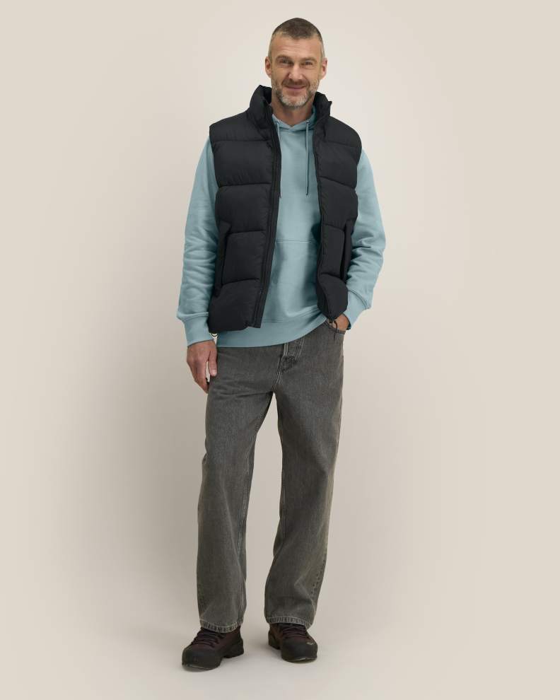 PUFFER GILET 2.0 - BLACK - JACKETS PUFFER - UNISEX