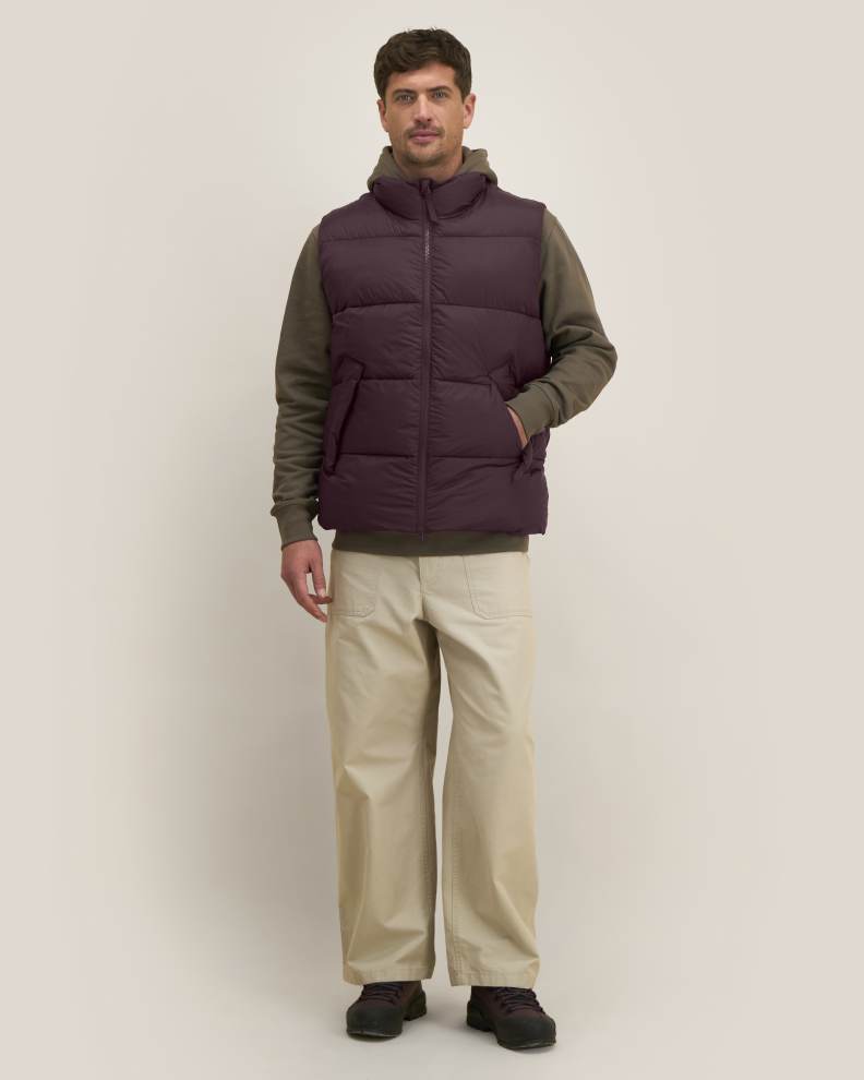 PUFFER GILET 2.0 - RED BROWN - JACKETS PUFFER - UNISEX