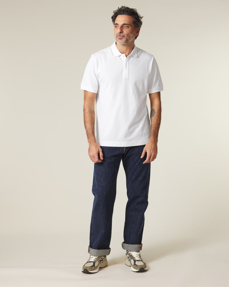 PREPSTER 2.0 - WHITE - POLOS SHORT SLEEVES - UNISEX