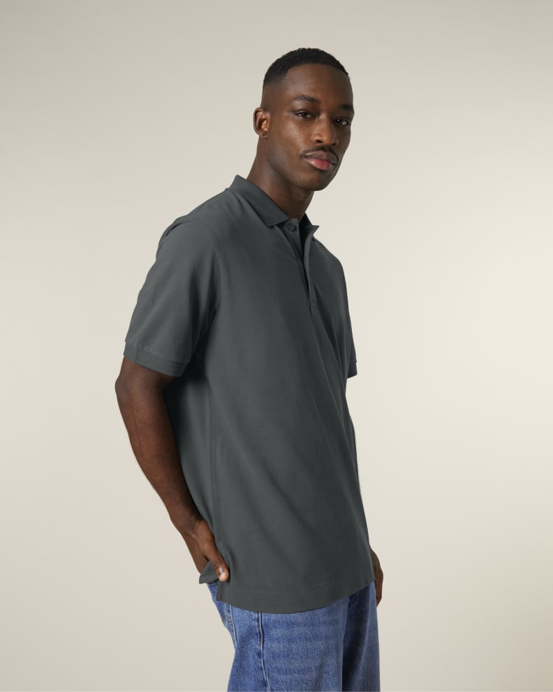 PREPSTER 2.0 - ANTHRACITE - POLOS SHORT SLEEVES - UNISEX