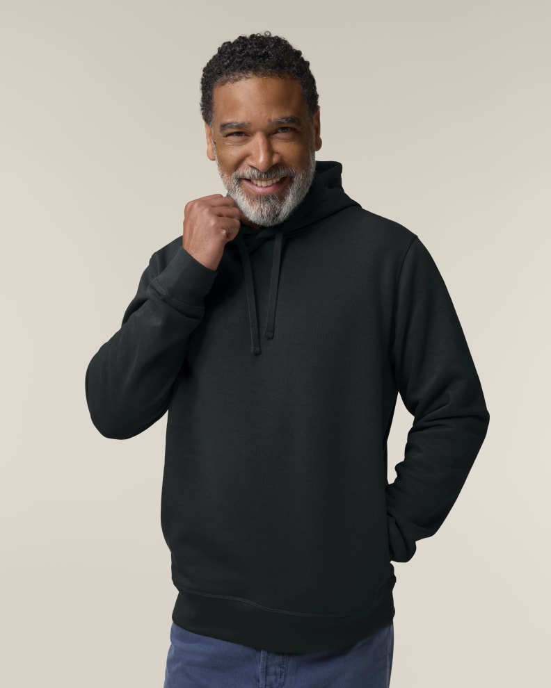 SOUNDER - BLACK - SWEATSHIRTS HOODIE - UNISEX