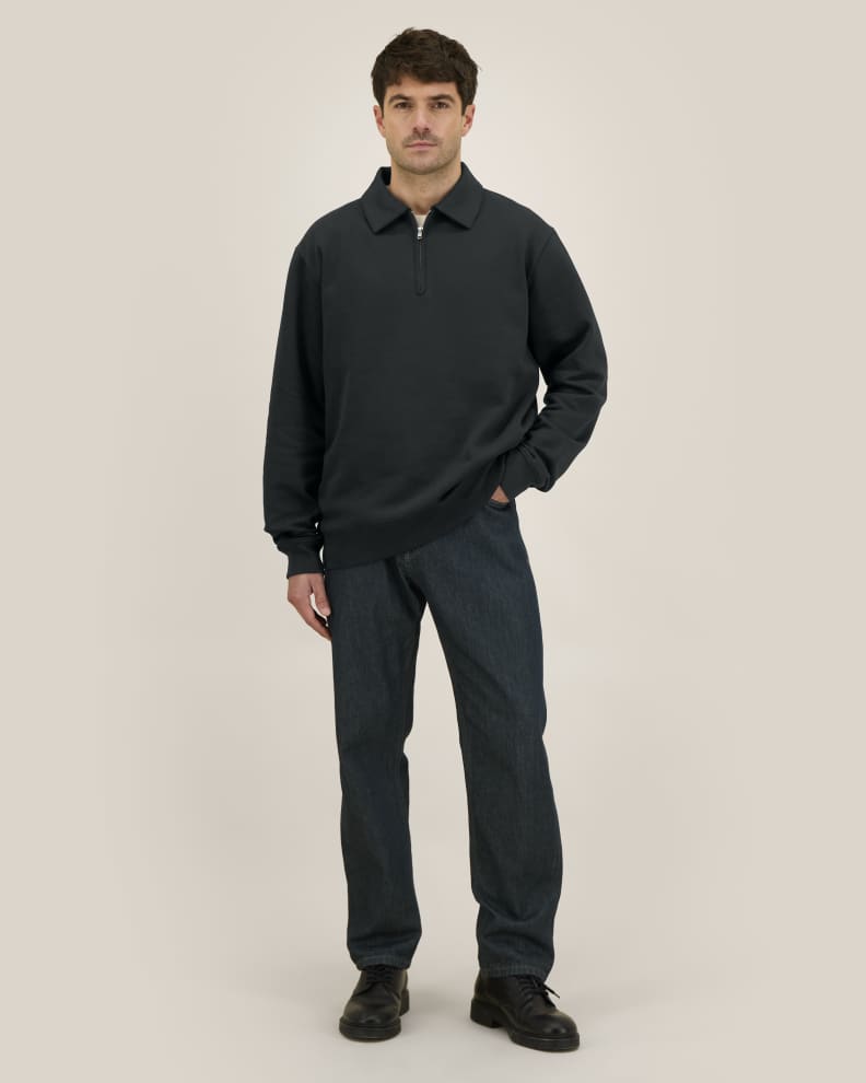 PROPER - BLACK - SWEATSHIRTS CREWNECK - UNISEX