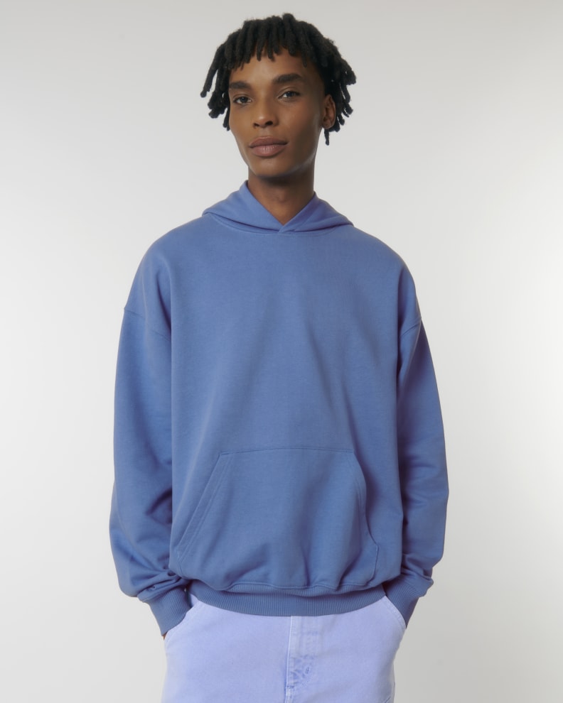  COOPER DRY BRIGHT BLUE L - BRIGHT BLUE - SWEATSHIRTS HOODIE - UNISEX