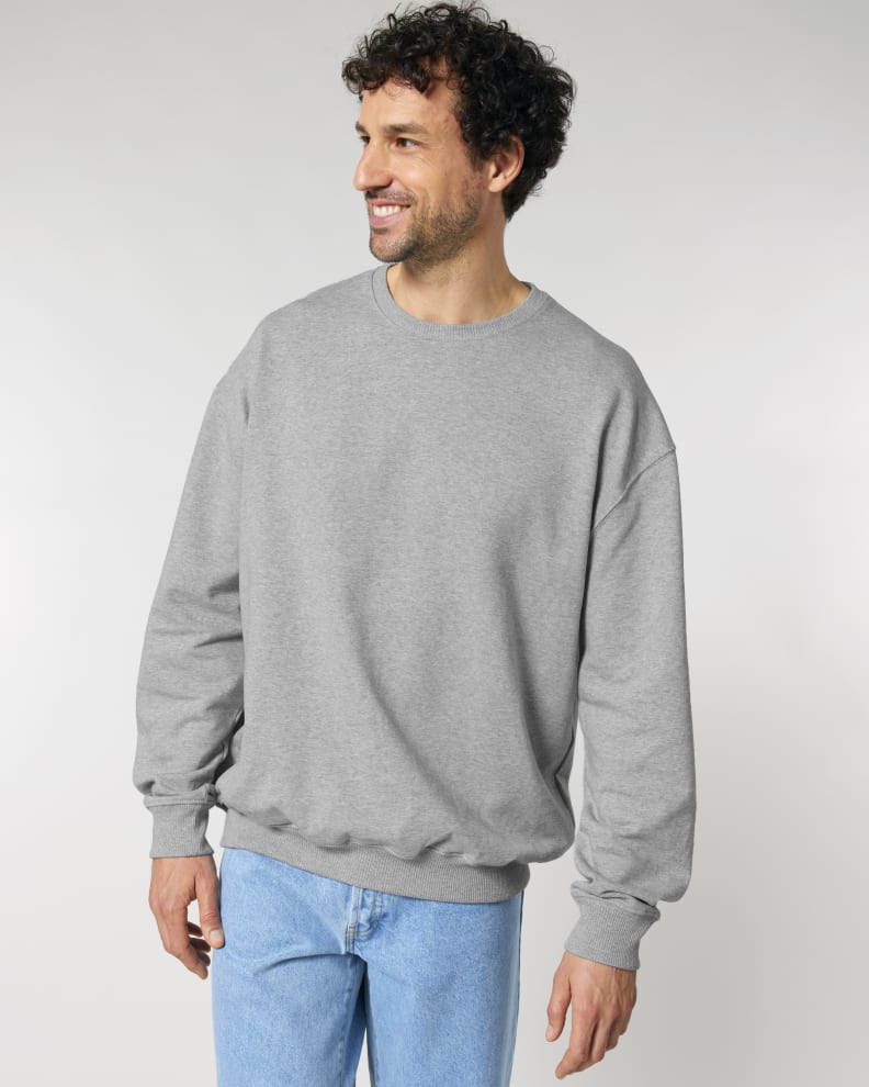 LEDGER DRY - HEATHER GREY - SWEATSHIRTS CREWNECK - UNISEXE