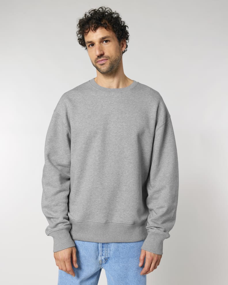 RADDER - HEATHER GREY - SWEATSHIRTS CREWNECK - UNISEX
