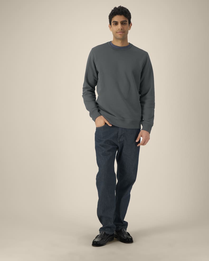 ROLLER - ANTHRACITE - SWEATSHIRTS CREWNECK - UNISEX