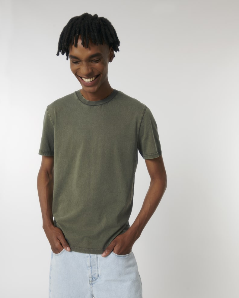 CREATOR VINTAGE - G. DYED KHAKI - TEE-SHIRTS SHORT SLEEVES - UNISEXE