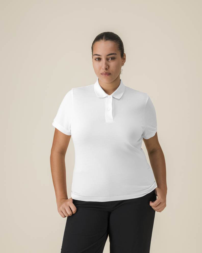 STELLA COASTER - WHITE - POLOS SHORT SLEEVES - WOMEN