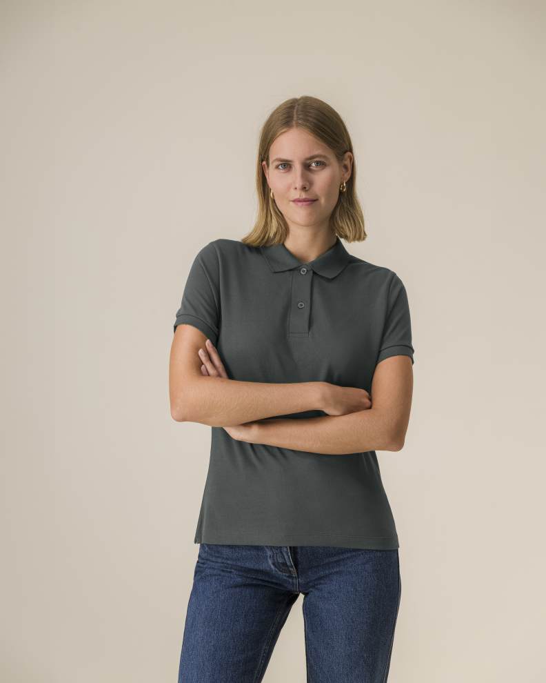 STELLA COASTER - ANTHRACITE - POLOS SHORT SLEEVES - WOMEN