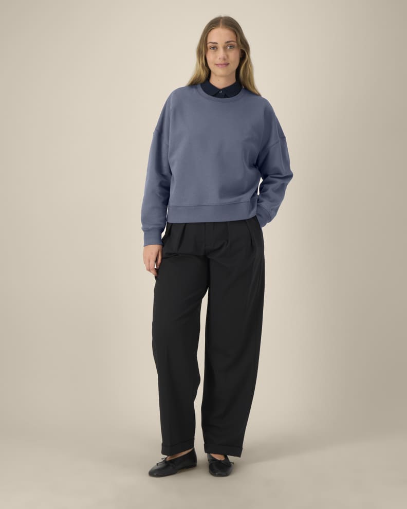 STELLA ALMA - BLUE GREY - SWEATSHIRTS CREWNECK - WOMEN