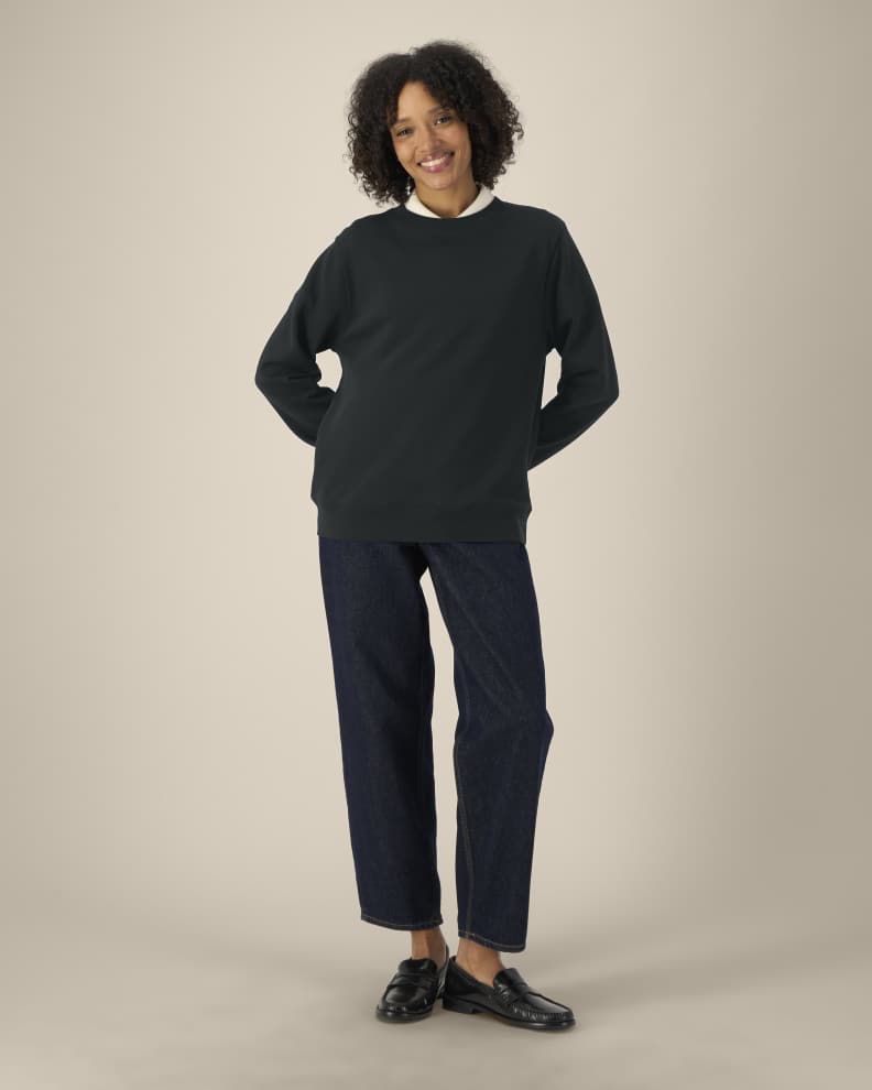 STELLA THINKER - BLACK - SWEATSHIRTS CREWNECK - WOMEN