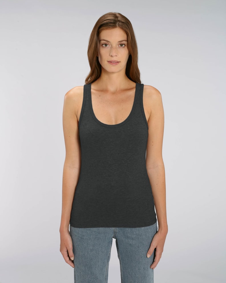 STELLA DREAMER - DARK HEATHER GREY - TEE-SHIRTS TANK - MUJERES