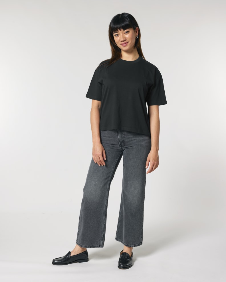 STELLA NOVA - BLACK - TEE-SHIRTS SHORT SLEEVES - WOMEN