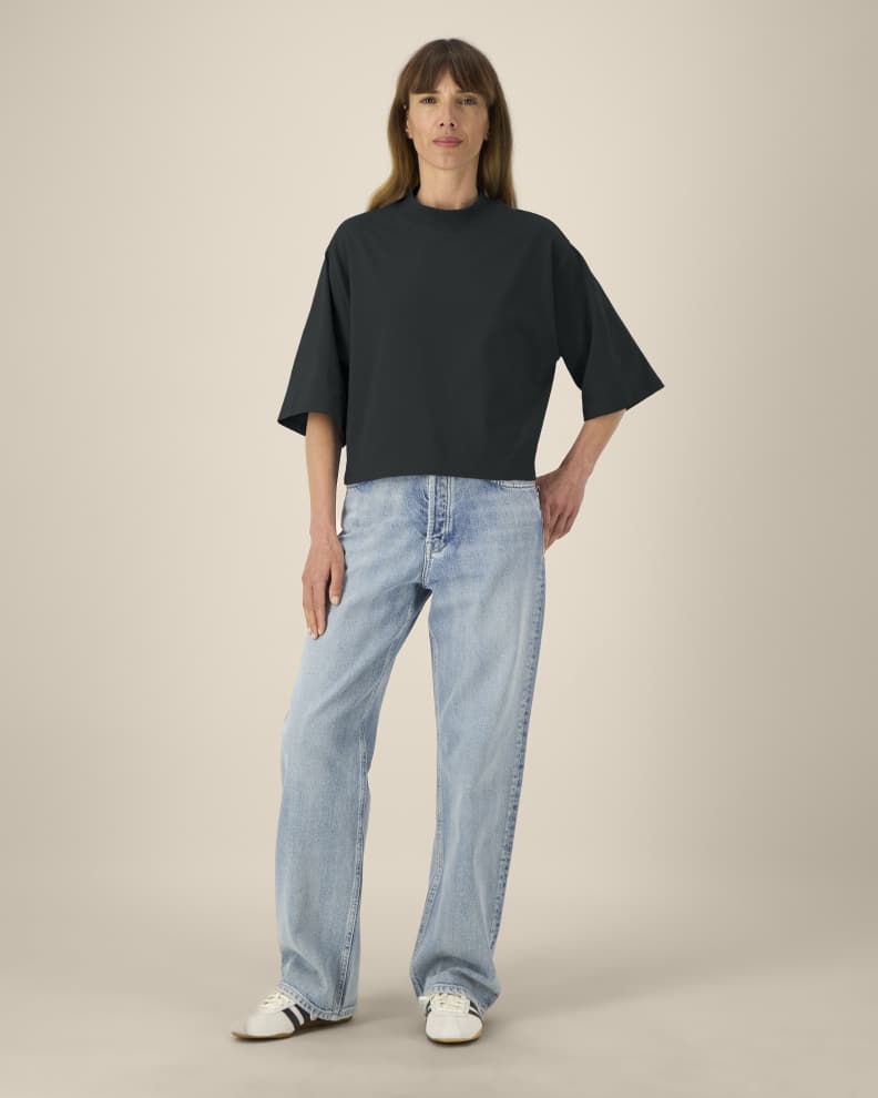 STELLA RAYA - BLACK - TEE-SHIRTS SHORT SLEEVES - WOMEN