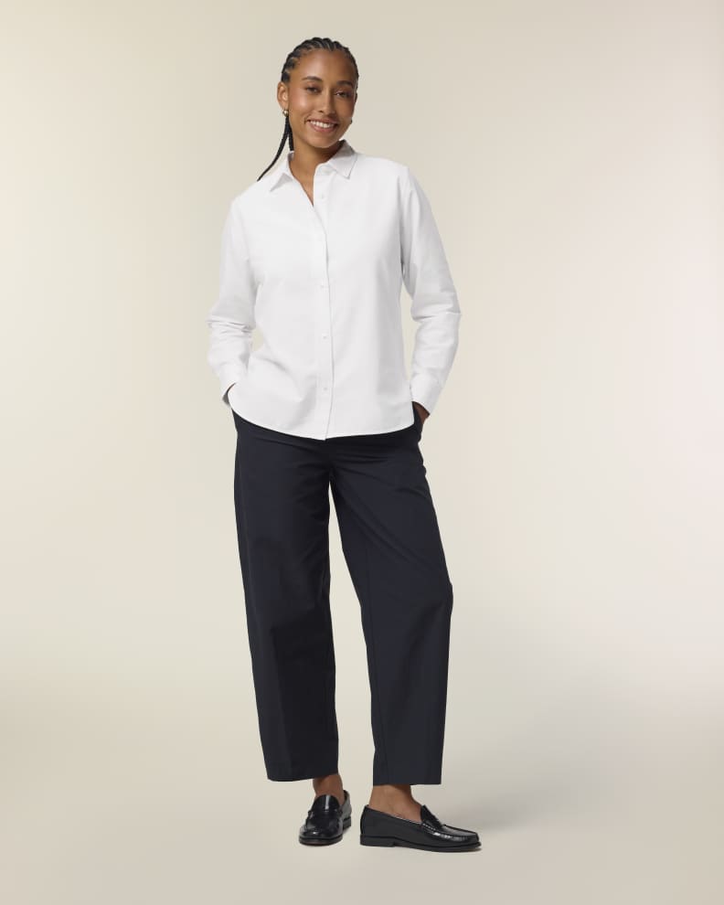 STELLA OXFORD SHIRT - WHITE - SHIRTS NON DENIM - WOMEN