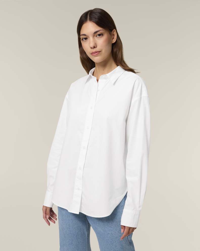 STELLA STYLER SHIRT - WHITE - SHIRTS NON DENIM - WOMEN