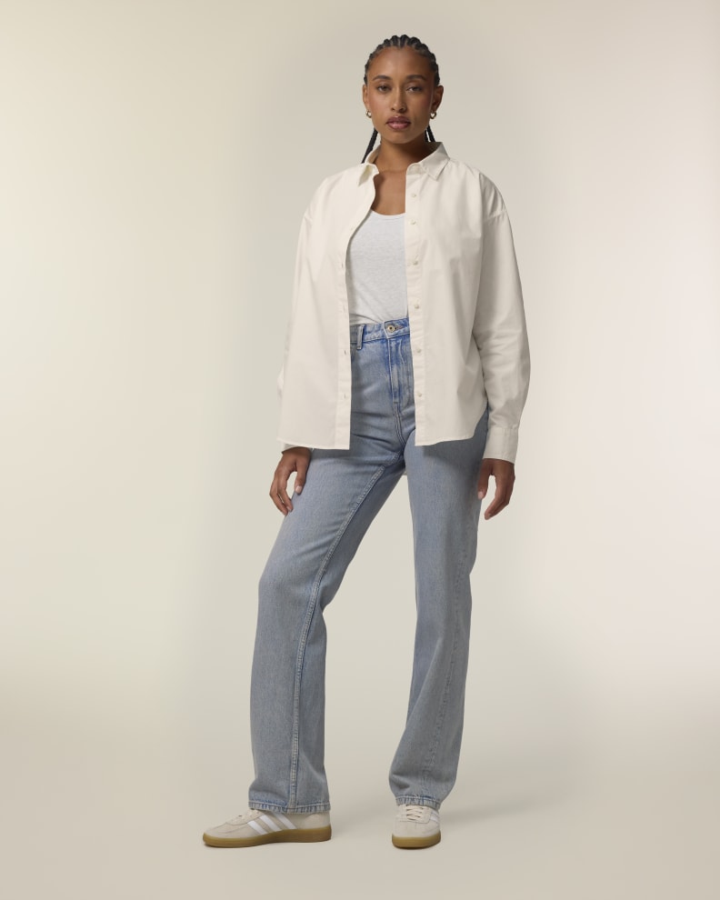STELLA STYLER SHIRT - CREAM - SHIRTS NON DENIM - WOMEN
