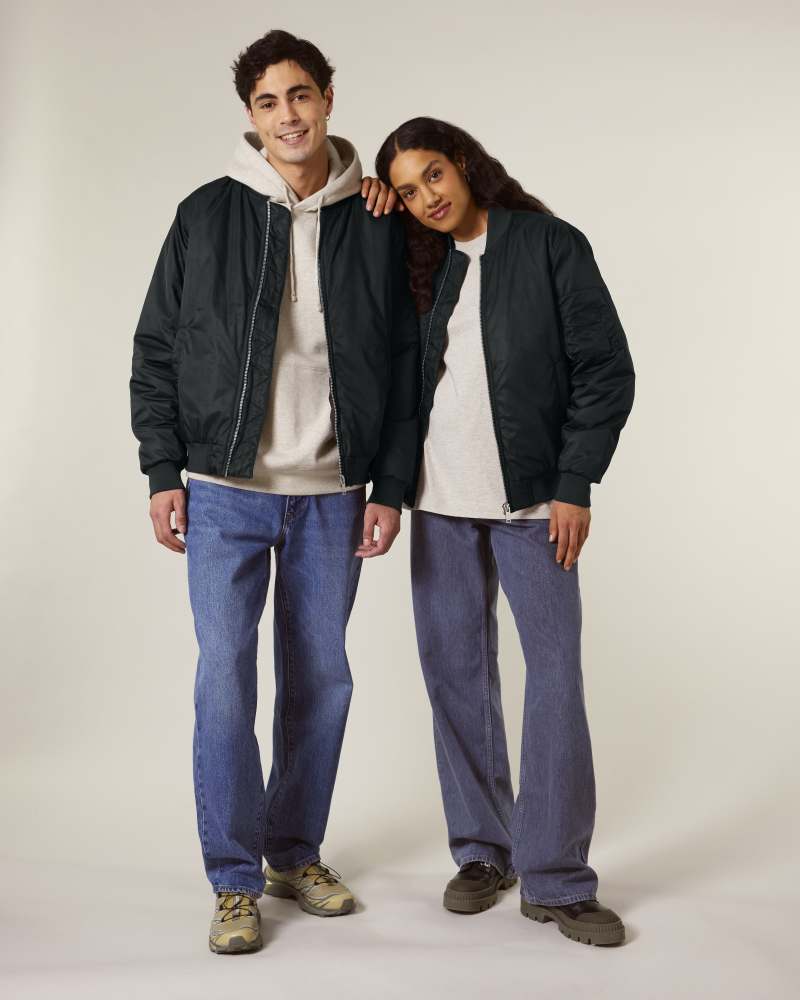 BOMBER 2.0 - BLACK - JACKETS BOMBER - UNISEXO