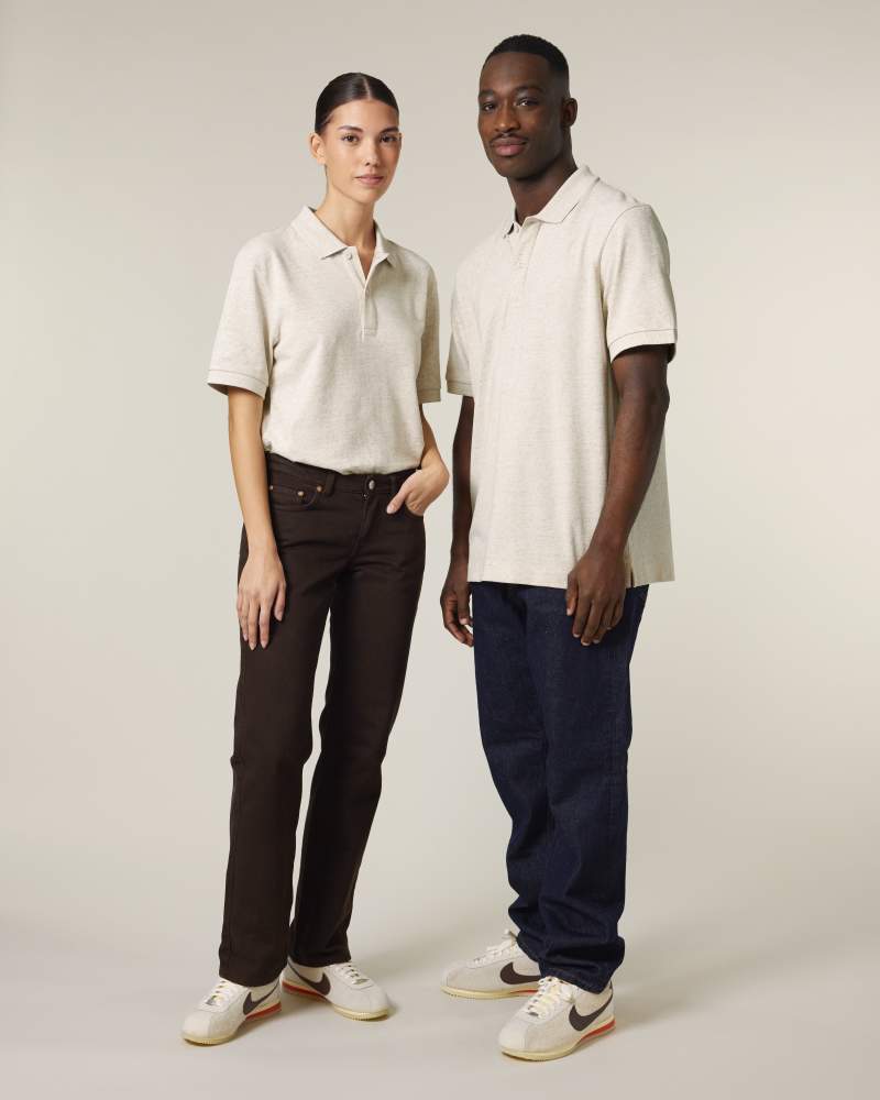 PREPSTER 2.0 - ECO-HEATHER - POLOS SHORT SLEEVES - UNISEXE