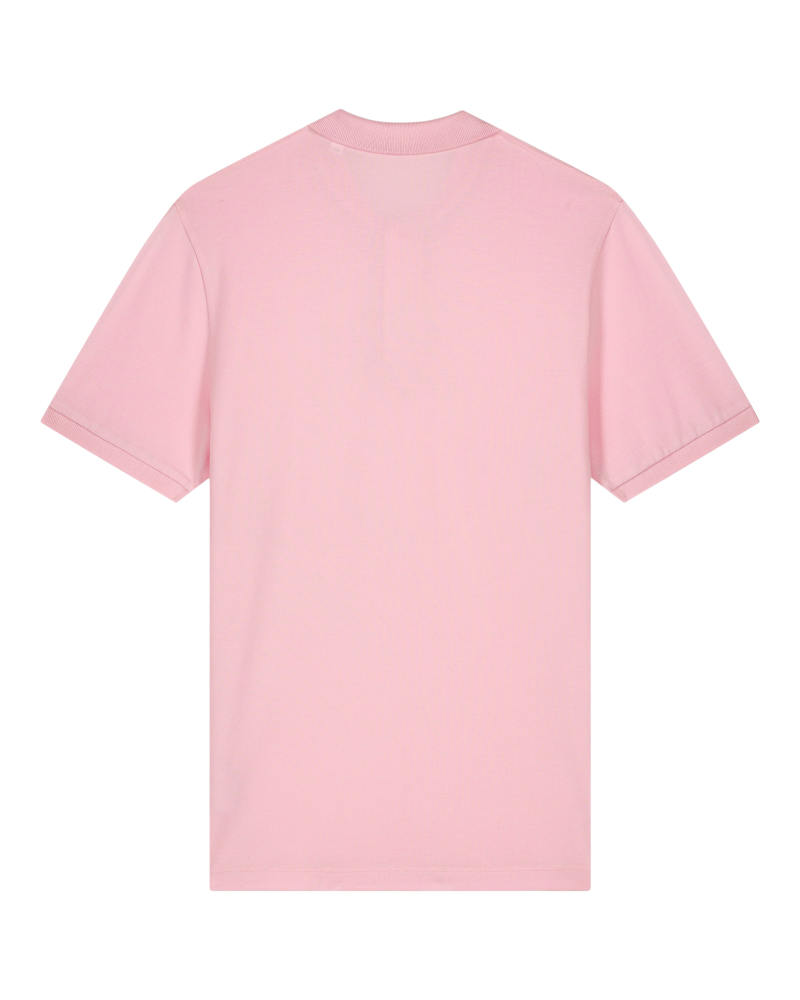 STANLEY COASTER - COTTON PINK - POLOS SHORT SLEEVES - HOMMES