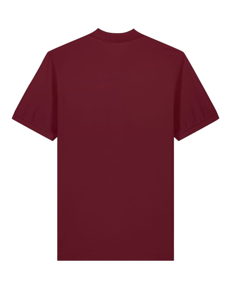 STANLEY COASTER - BURGUNDY - POLOS SHORT SLEEVES - HOMMES