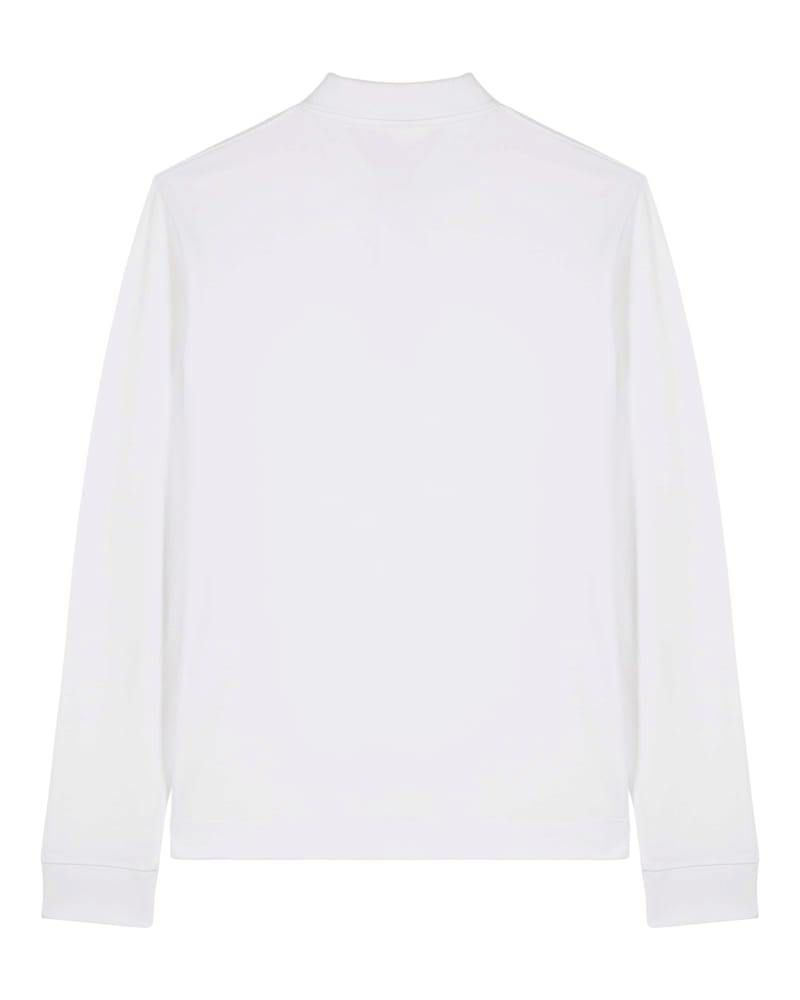 PREPSTER 2.0 LONG SLEEVE - WHITE - POLOS LONG SLEEVES - UNISEKS