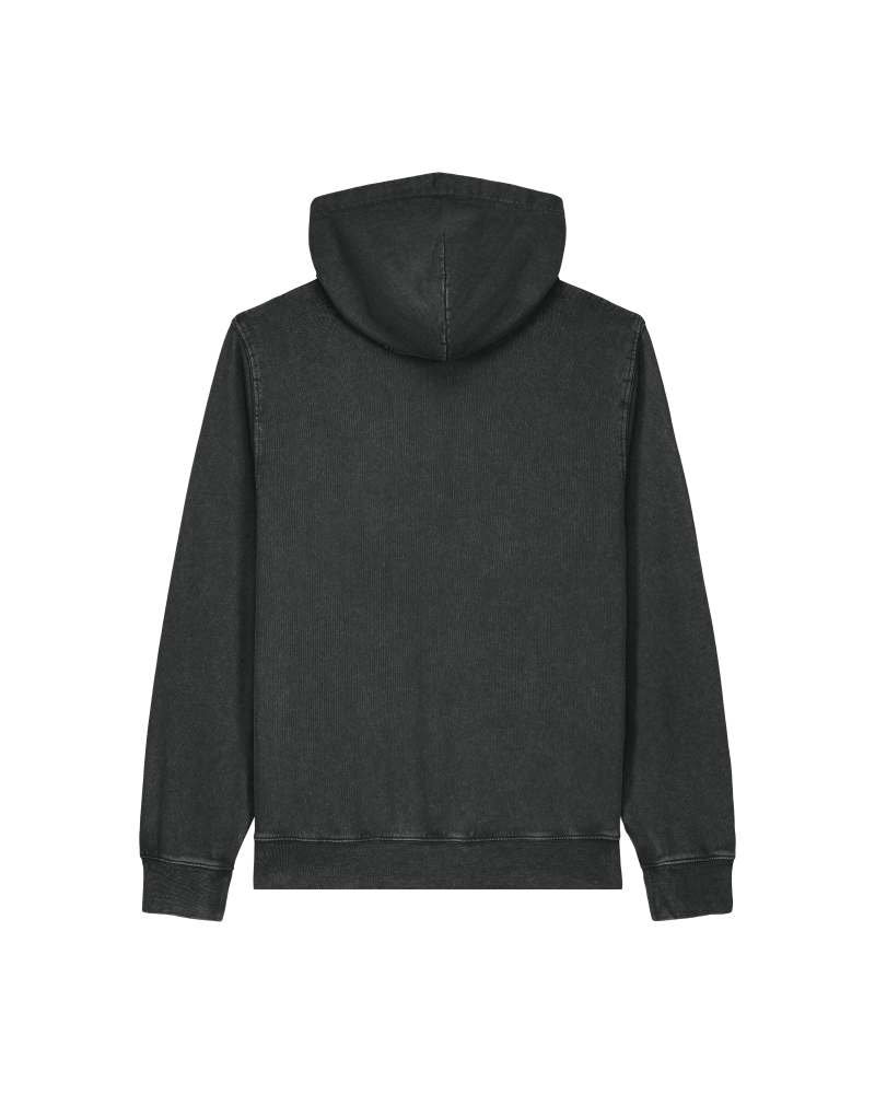 ARCHER VINTAGE - G. DYED BLACK ROCK - SWEATSHIRTS HOODIE - UNISEX